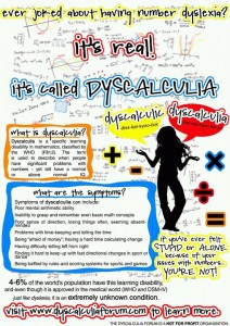 A bit about Dyscalculia
